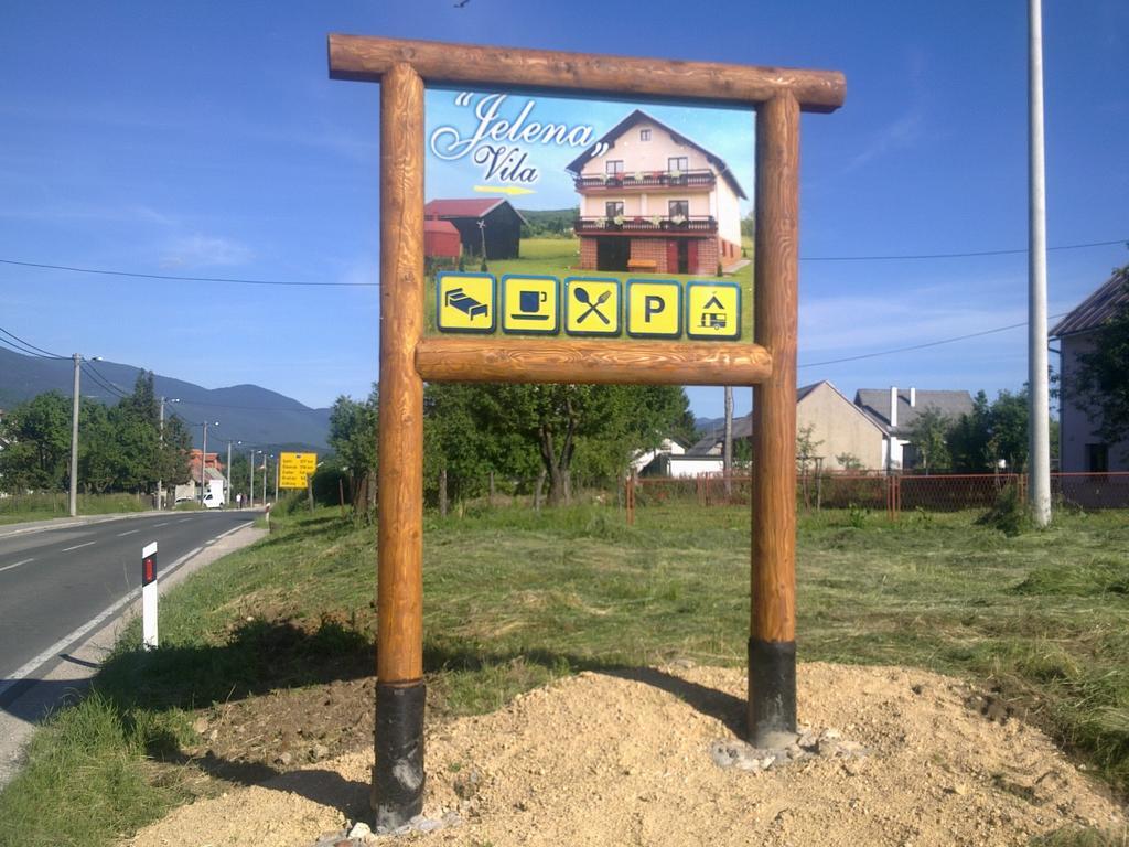 Jelena Hotel Korenica Exterior foto